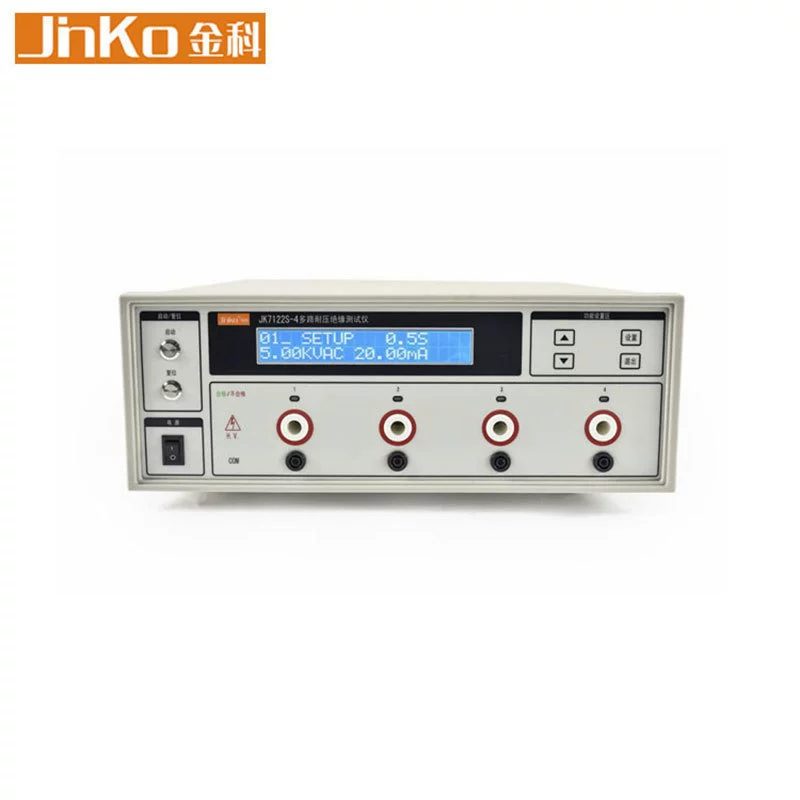 JK7122S-4 Jinke/JK7122S-8 многоканальный термостойкий к давлению Изоляционный тестер 4-канальный 8-канальный сопротивление давлению переменного и постоянного тока
