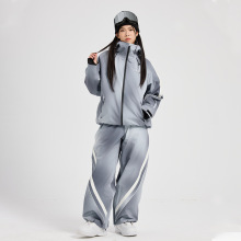 2024新款多巴胺滑雪服女套装防水防风保暖专业宽松滑雪衣裤套装@