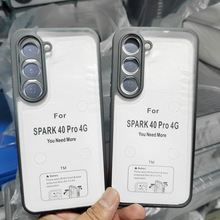 适用Tecno Spark 30 4G透明防摔手机壳TM亚克力磨砂TPU二合一硬壳