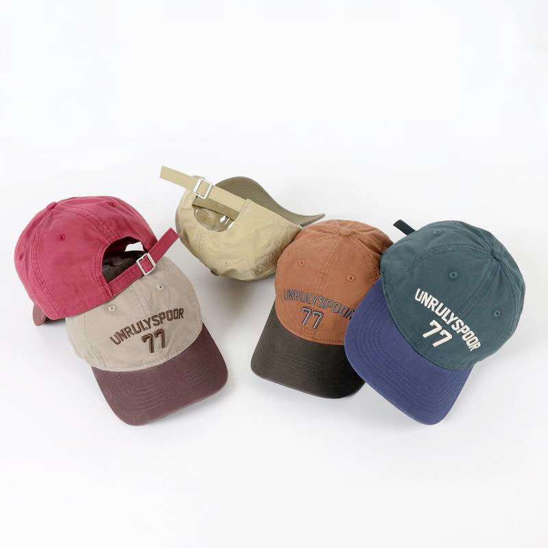 Sombreros para bebés de cuatro estaciones coreanos nuevos bonitos sombreros de boca de pato letras bordadas para niños y niñas sombreros de béisbol de moda