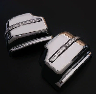 Suitable for 2019-2024 new Jimny JB74 rearview mirror modified exterior parts LED turn signal rearview mirror cover (Other Automotive Exterior Supplies) - electroplating-color-pair