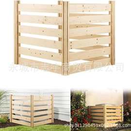 木制空调外机围栏隔断装饰户外庭院空调外机保护围栏