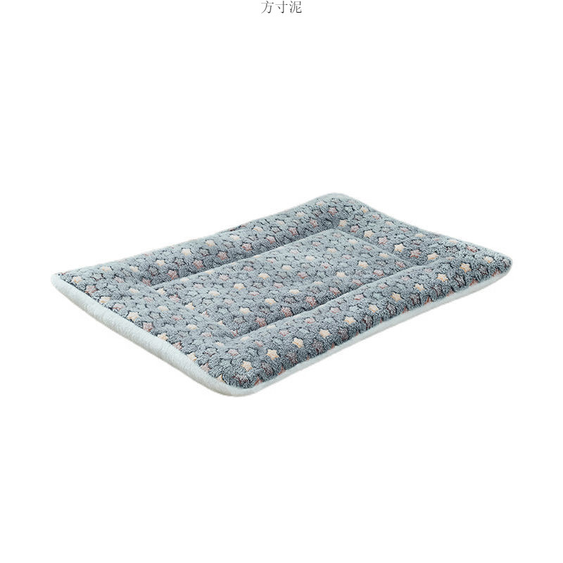 애완동물 둥지 매트, 따뜻한 바닥 매트, 두꺼운 가을과 겨울 개 수면 매트, 고양이와 개 범용 담요, 시트 쿠션, 국경 간