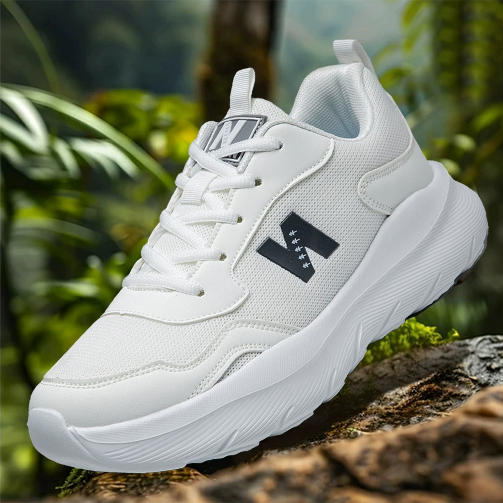 Весенние новые пары онлайн красный прилив обувь легкая амортизация мягкая подошва гоночная дышащая повседневная спортивная обувь мужская