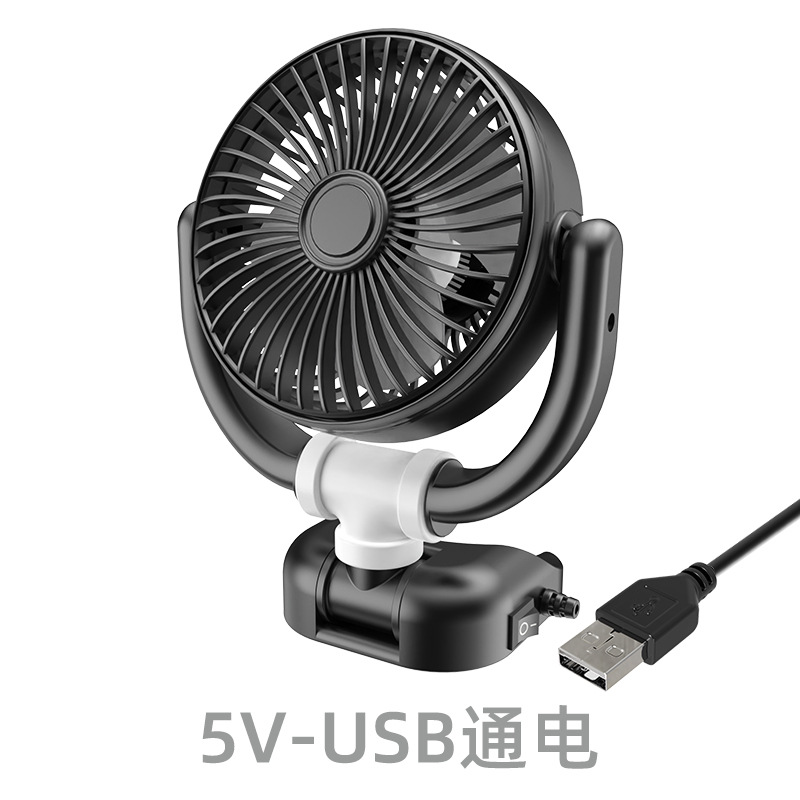 Coche mini ventilador pequeño interfaz usb ventilador eléctrico de 12v 24 camión grande ventilador eléctrico pequeño de un solo cabezal para automóvil de viento image 21
