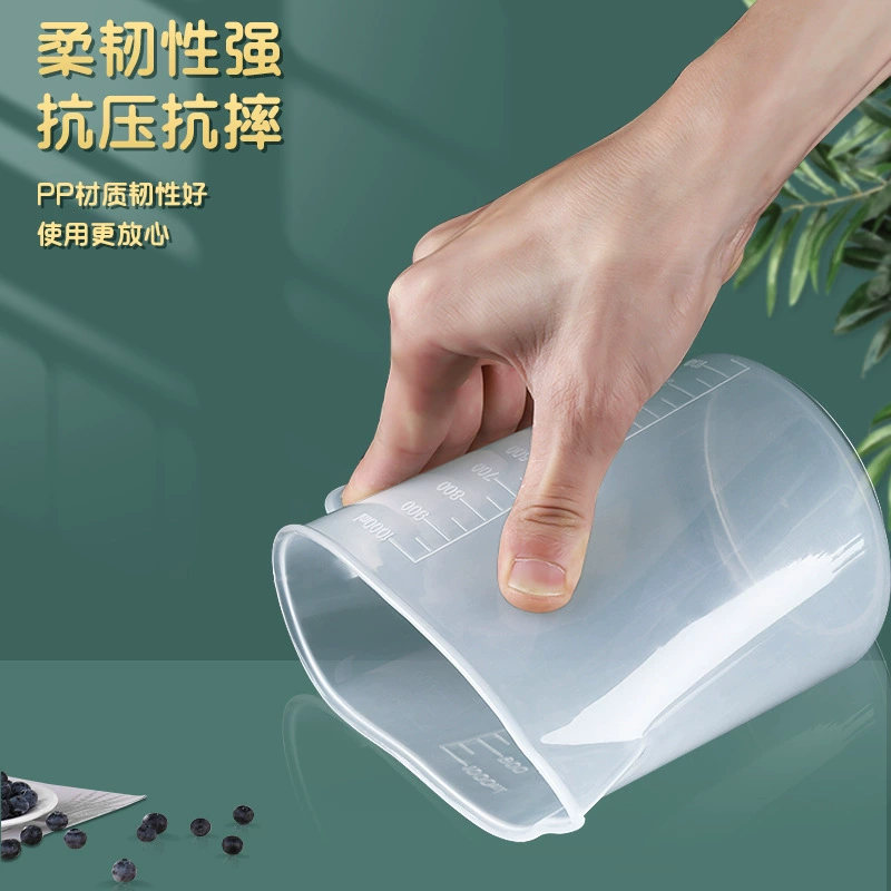 Measuring Cup (Polycarbonate) Heat-Resistant Transparent, Thick-Wall Multi-Volume 100–5000 ml