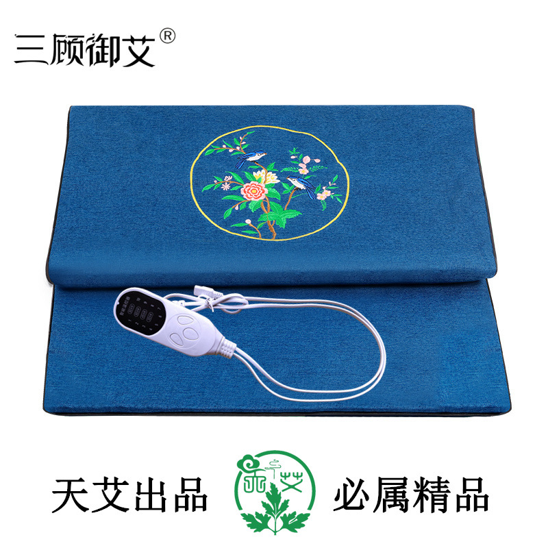 Deep blue linen [10-level temperature control timer] magpie design