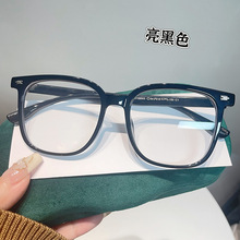 2024大款方形眼镜框男女同款超轻tr90近视眼镜大脸显脸小丹阳眼镜