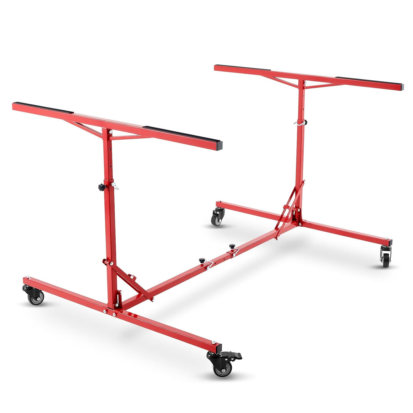 大型可折叠置放卡车车床喷漆钣金支架可容纳600多磅可调节高度长