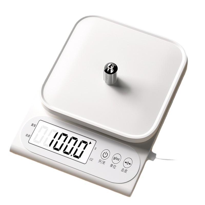Báscula electrónica de alta precisión, peso doméstico, báscula para hornear alimentos pequeños, báscula de gramos de alta gama para cocina de precisión