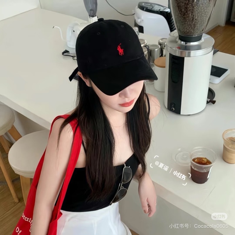 高品質 RL ラフハット ポニー野球帽 キャップ ソフトトップ 多用途 サンハット 男女兼用 秋冬|undefined