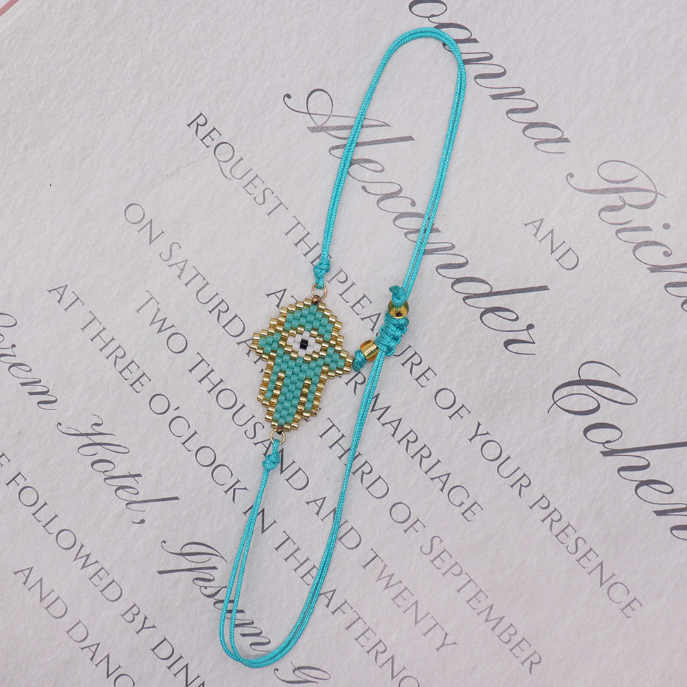 Bohemian Palm Eye Glass Beaded Womenu0027S Bracelets