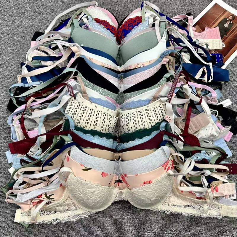 B0288 # Low-Priced Clearance Mixed Styles Women's Bras Sexy Embroidered Lace Comfortable Adjustable Young Girl Underwear European and American Style