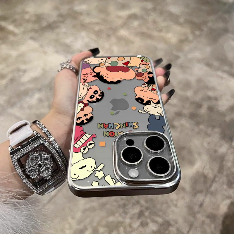 Яблоко, iPhone17, совместимый чехол, мультяшный iPhone15 Pro, iPhone14, милые карандаши, 17promax, 13