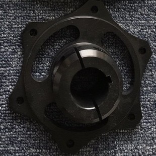 Competitive kart Accessories go kart parts Ventilated Brake Disc 6 Holes 30 Axis CNC Universal Flange Seat
