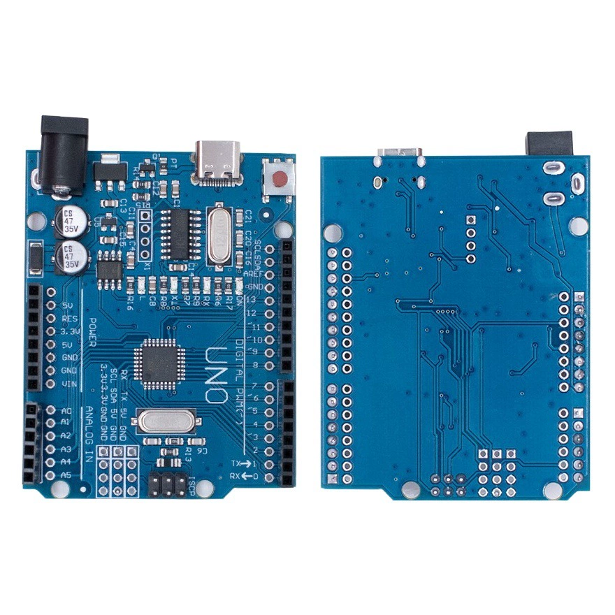 UNO-R3 Модуль микроконтроллера ATmega328P улучшенная версия TYPE-C интерфейс