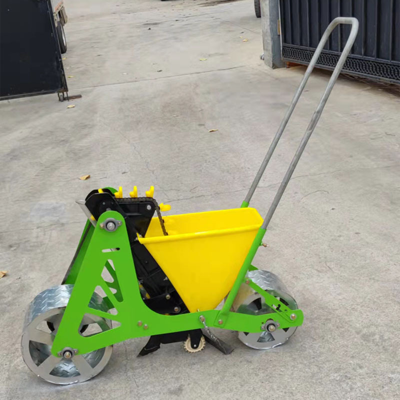 Siembradora de ajo de seis líneas de auto-propulsión de gasolina, siembradora de ajo a pedido de tracción de cuatro ruedas, siembradora de ajo ajustable en profundidad image 7