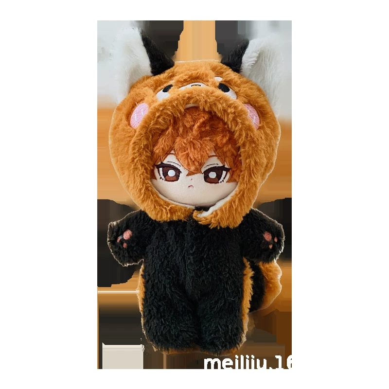Мягкая игрушка из мультфильма, ватная кукла, новая коллекция, 20 см, лиса, енот, лягушка