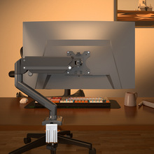电脑显示器支架臂电脑显示器稳固双屏升降底座打孔机托架工业