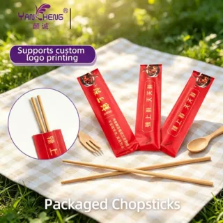 Individually Wrapped Disposable Chopsticks for Hotel Use
