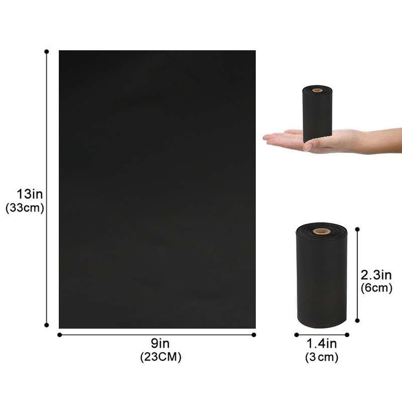 Bolsa de basura para mascotas de comercio exterior degradable solo rollo de heces bolsa de mierda bolsa de Amazon perro taburete bolsa de aseo para mascotas