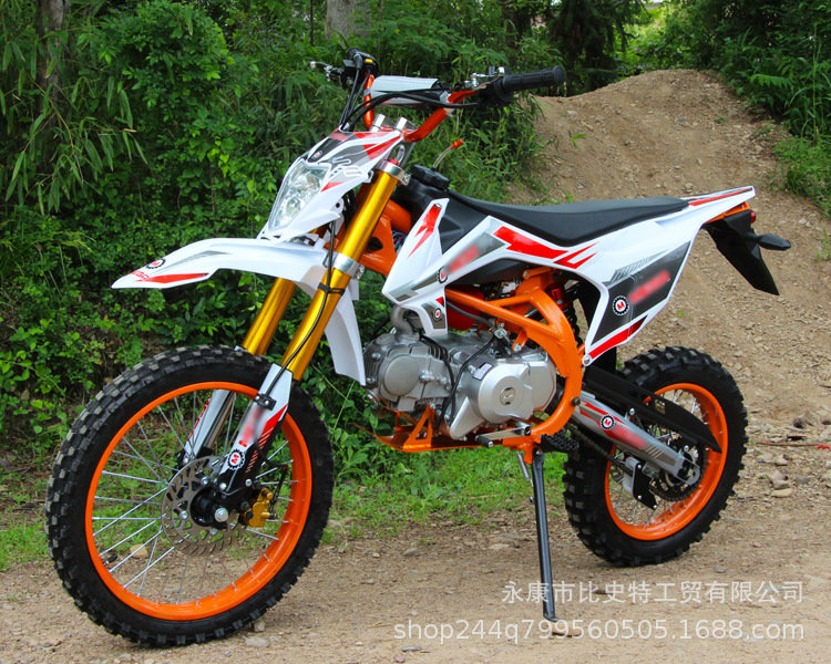 Off-Road Vehicle 125Cc Two-Wheeled Motorcycle Gasoline Dirt Bike for Adults Pit Bike Small Jump Mountain Bike