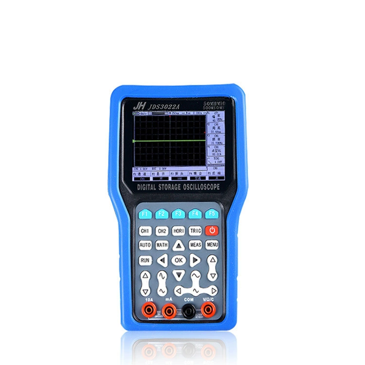 Ручной осциллограф Jinhuan JDS3022A, 2-канальный цифровой осциллограф 50 МГц + генератор сигналов 20 м