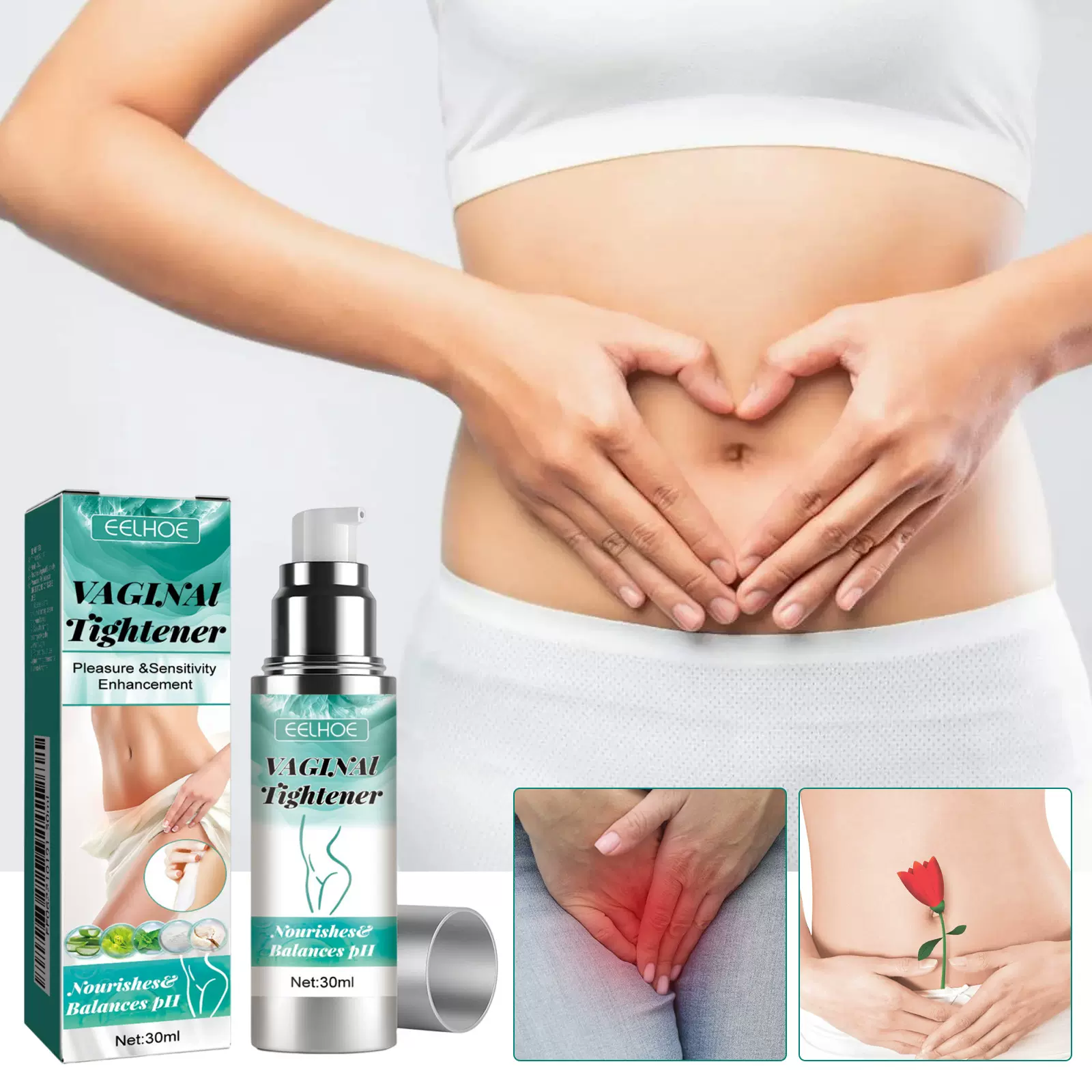 EELHOE 身体紧致霜 紧致滋润保湿身体缓解不适日常涂抹按摩护理霜