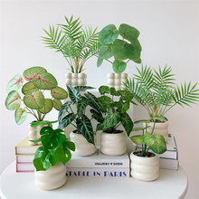 仿真绿植造景假花摆设仿生绿植假植物盆栽室内景观客厅装饰花摆件