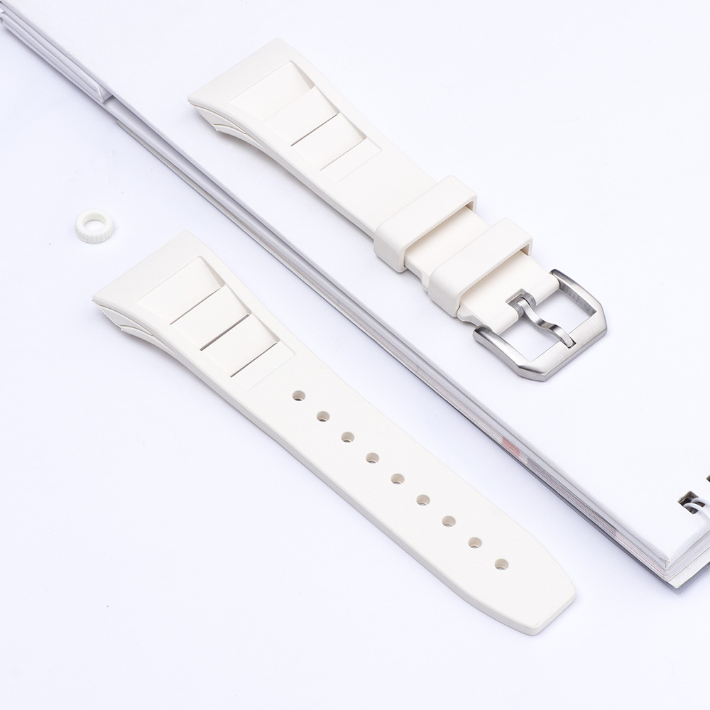 Caucho de flúor Correa deportes adecuado para Apple modificado Shell hualimentei serie lujo