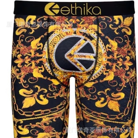 New 1159 Et Trendy Brand Sports Tight Breathable Polyester Printed Underwear Boxer Briefs Boxer Briefs for American Men