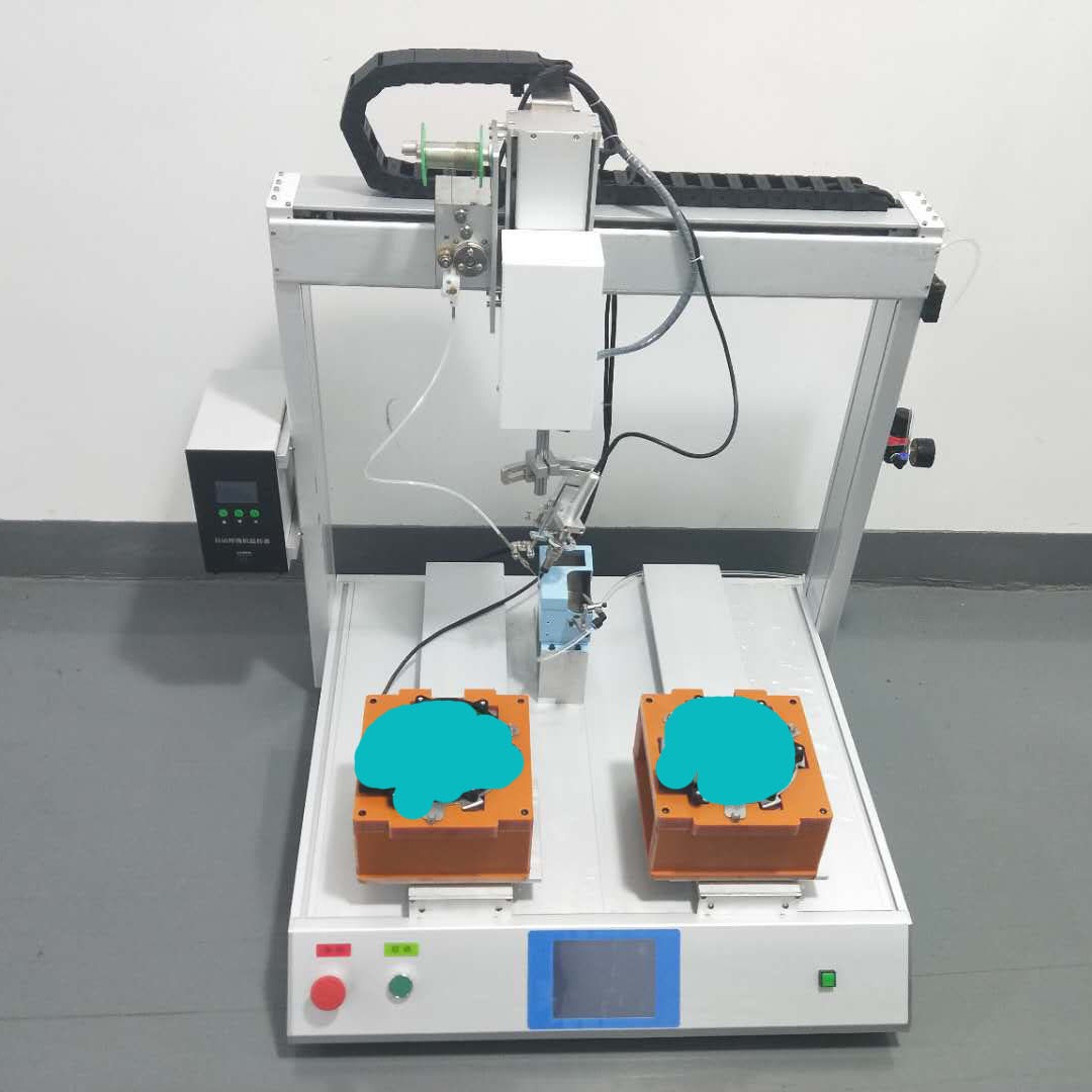 双工位自动焊锡机 加锡机 插件焊接机 PCB板焊锡机