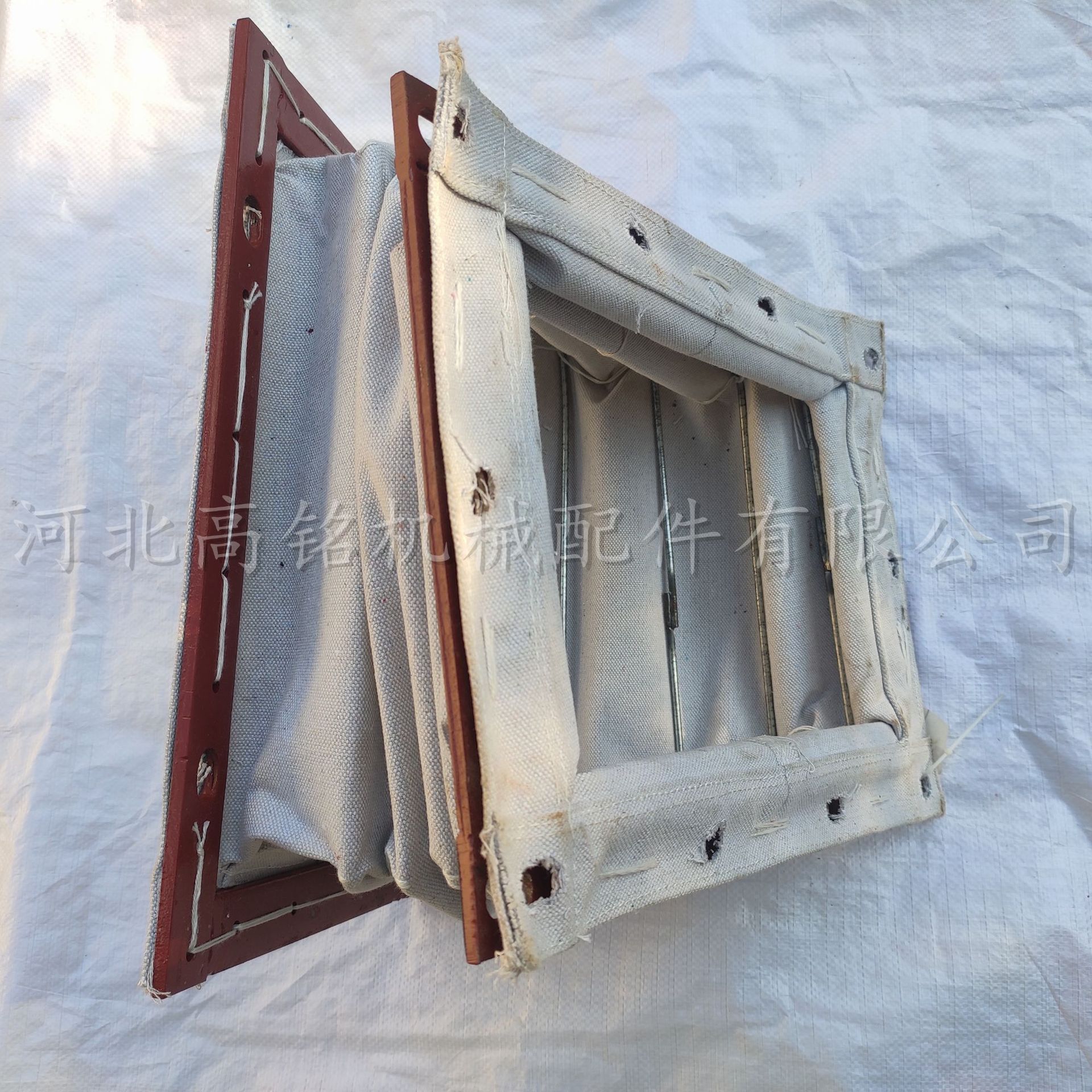 铁路机车帆布罩 机车通风罩 牵引电机通风机帆布罩 铁路机车配件