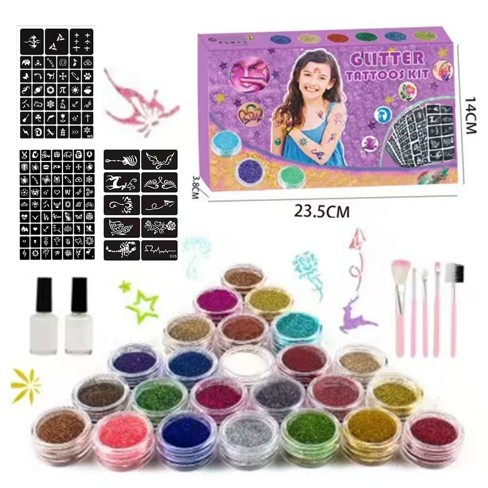 Conjunto de caja morada