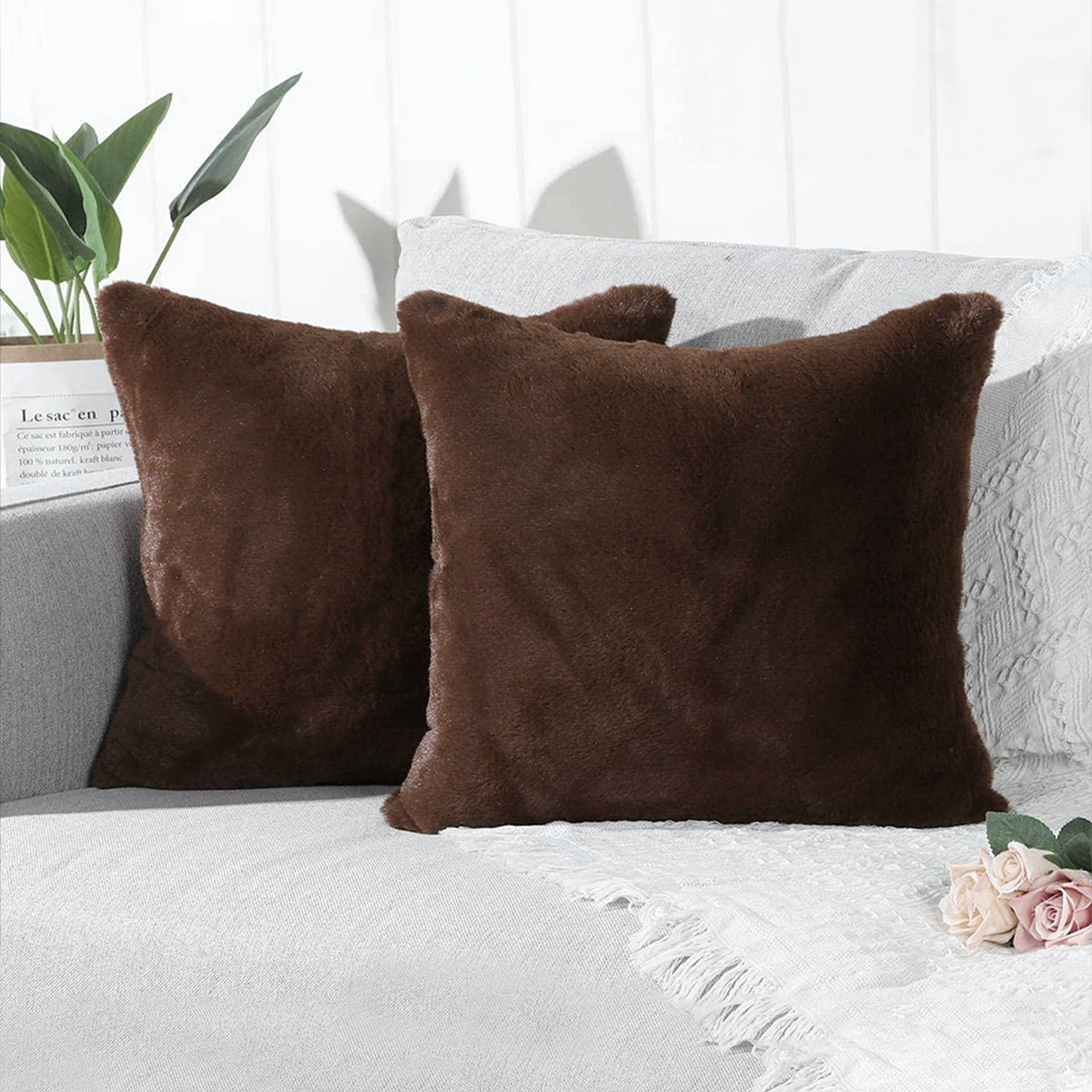 (Cross-border trading), pillow, plush pillowcase, soft sofa for bed