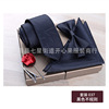 Bow tie, fashionable set for leisure, with embroidery, 3 piece set, wholesale
