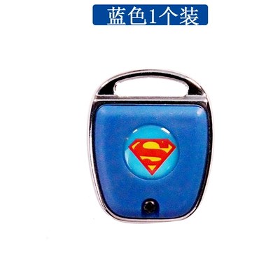 Motorcycle Key, Key Handle Replacement, Replacement Key - 1-superman-blue-no-tools-included