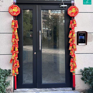 Spring Festival Celebration Supplies Decoration Year Item Number Firecracker String Company Super Long Firecracker Pendant New Year Hanging Ornaments