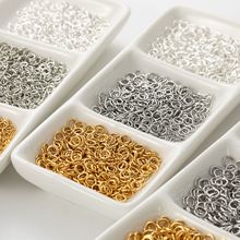 涛高保色开口圈金属圈diy配件钥匙扣连接环闭口环电镀开口环批发