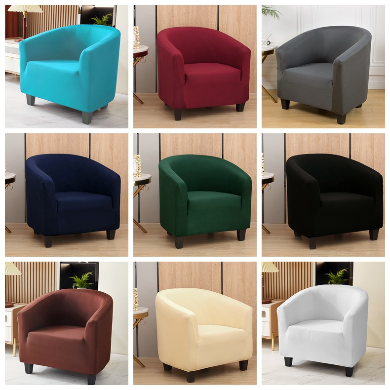 Todo incluido elástico semicírculo sofá cubierta transfronteriza sola barra silla bañera sofá cubierta