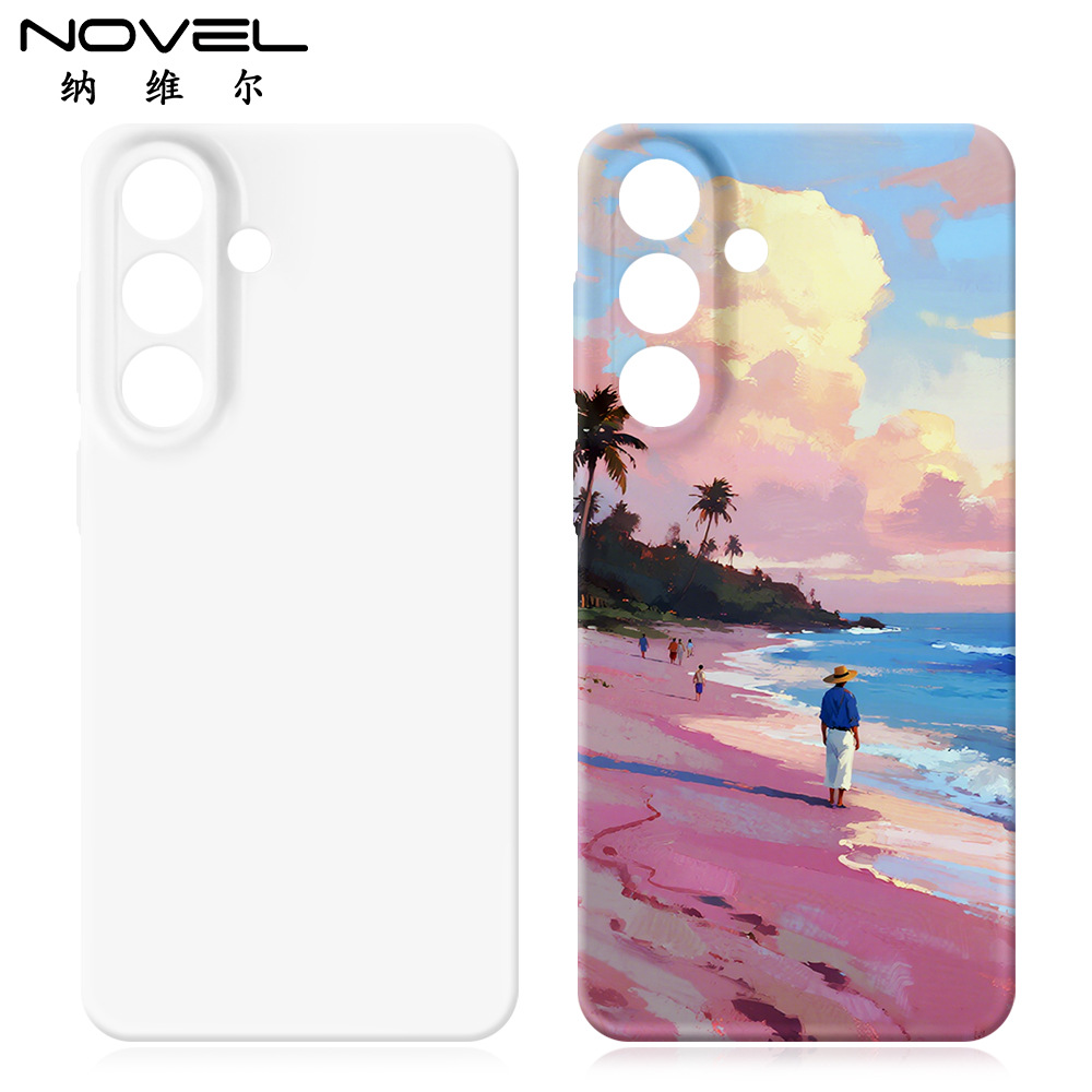 适用三星S26系列3D菲林硬壳精孔全包按键热转印光面空白素材壳