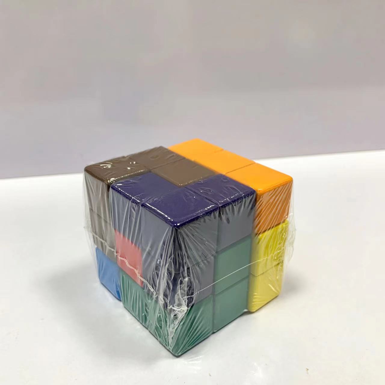Luban bloqueo Soma cubo Cubo de los niños 3D Tetris educación temprana pensamiento entrenamiento rompecabezas juguete