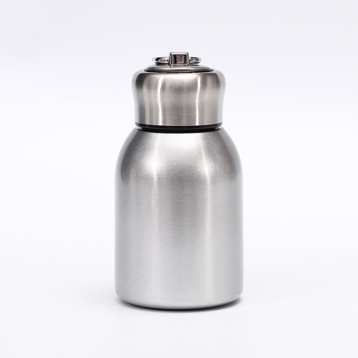 Cross-border mini lindo pequeño gordo Ding304 taza de aislamiento de acero inoxidable de doble capa vacío portátil anillo de bolsillo taza