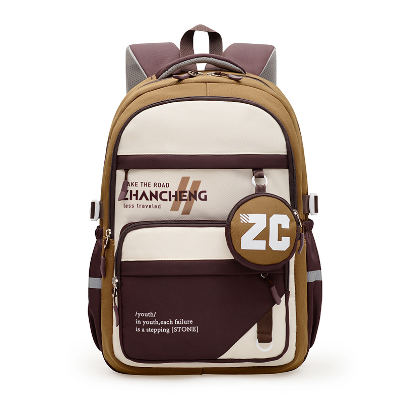 Mochila de estudiantes de primaria para reducir la carga, mochila de niñas de grado 45 o 56 nueva mochila de niños de gran capacidad