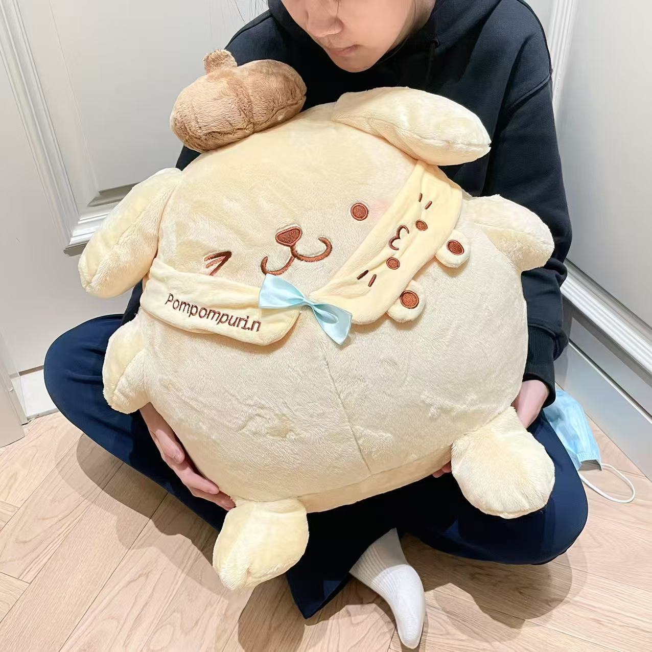 스카프 푸딩 개 개별 인형