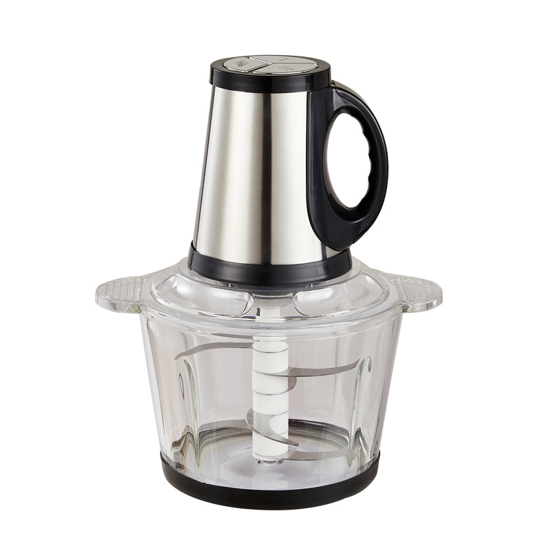 Fábrica directa 3L moledor de carne de vidrio cocina moledor de carne moledor de carne eléctrico moledor de ajo mezclador de cocina