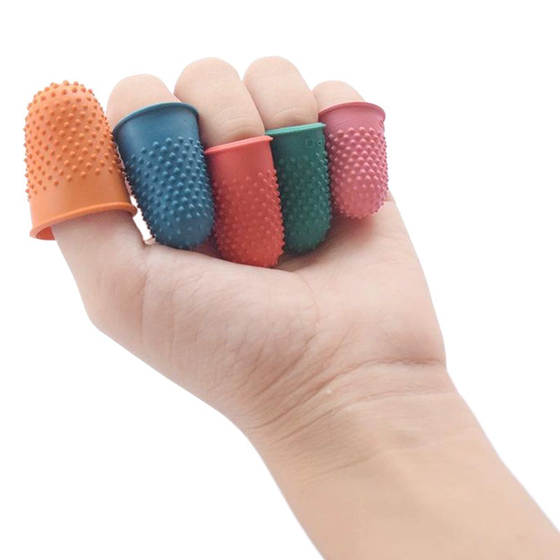 Высокотемпературный Резиновый рукав для пальцев, защита от отпечатков пальцев, подсчет денег, переворачивание страниц, перчатки в наличии оптом