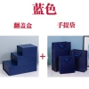 Blue linen bag