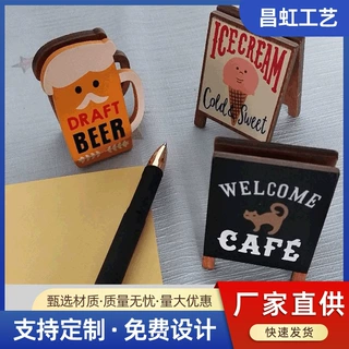 定制新款zakka原木色木质留言夹便签夹 厂家直供个性名片小夹子