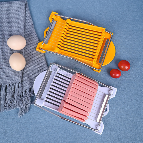 Luncheon meat ham slicer egg slicer banana slicer ham slicer 304 cutting color box packaging